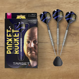 Target Justin Hood Darts - Steel Tip - 90% Tungsten
