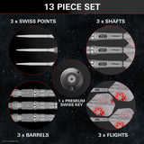Target Star Wars Darts - Steel Tip - 90% Tungsten - AT-AT