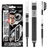 Red Dragon Gian van Veen Darts - Steel Tip - 90% Tungsten - Axis SE