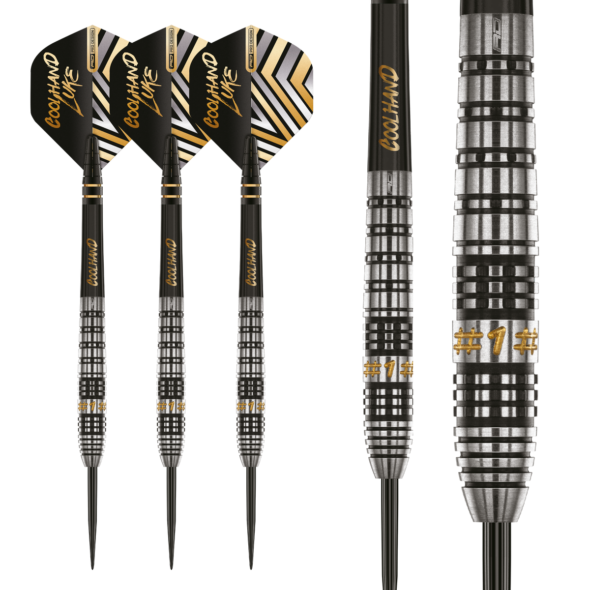 Red Dragon Luke Humphries Darts - Steel Tip - 90% Tungsten - Prestige