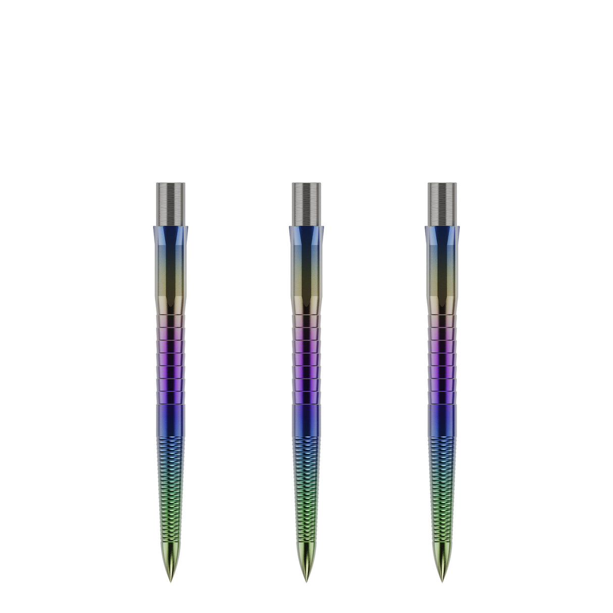 Caliburn Replaceable Dart Points - Micro Grip - Rainbow