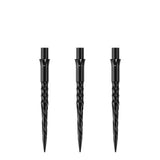 Caliburn Replaceable Dart Points - Spiro - No Lip - Black