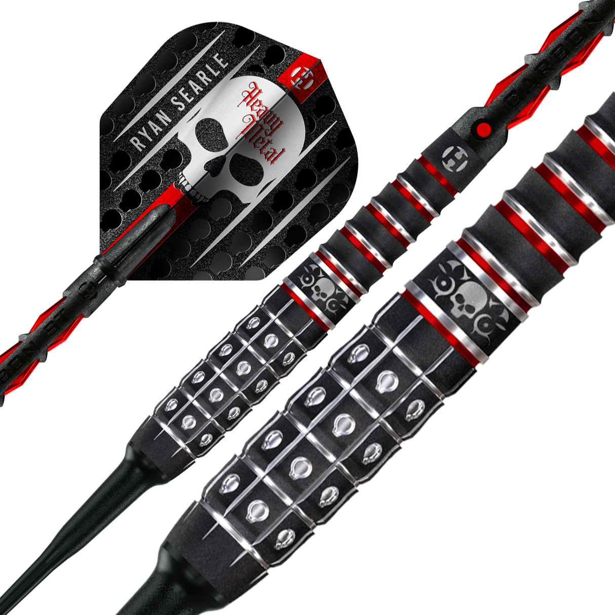 Harrows Ryan Searle Darts - Soft Tip - 90% Tungsten - Series 3