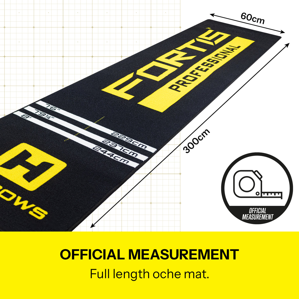 Harrows Dart Mat - Fortis