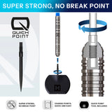 Harrows Flux Darts - Steel Tip - Pro Tungsten