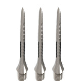 *Caliburn Bamboo Conversion Points - Screw In - Soft Tip to Steel Tip - Silver & Black