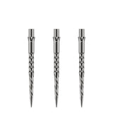 Caliburn Replaceable Dart Points - Spiro - No Lip - Silver