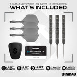 Winmau Michael van Gerwen Switch Darts - Steel Tip - 90% Tungsten - TS-Pro
