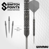 Winmau Michael van Gerwen Switch Darts - Steel Tip - 90% Tungsten - TS-Pro