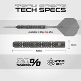 Winmau Michael van Gerwen Switch Darts - Steel Tip - 90% Tungsten - TS-Pro