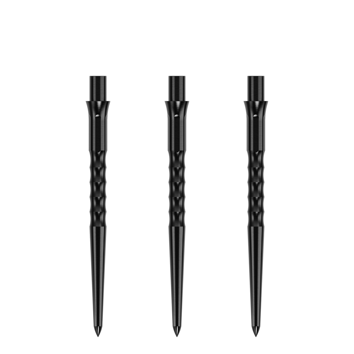 Caliburn Replaceable Dart Points - Ripple - No Lip - Black