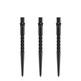 Caliburn Replaceable Dart Points - Ripple - No Lip - Black