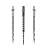 Caliburn Replaceable Dart Points - Spiro - No Lip - Silver