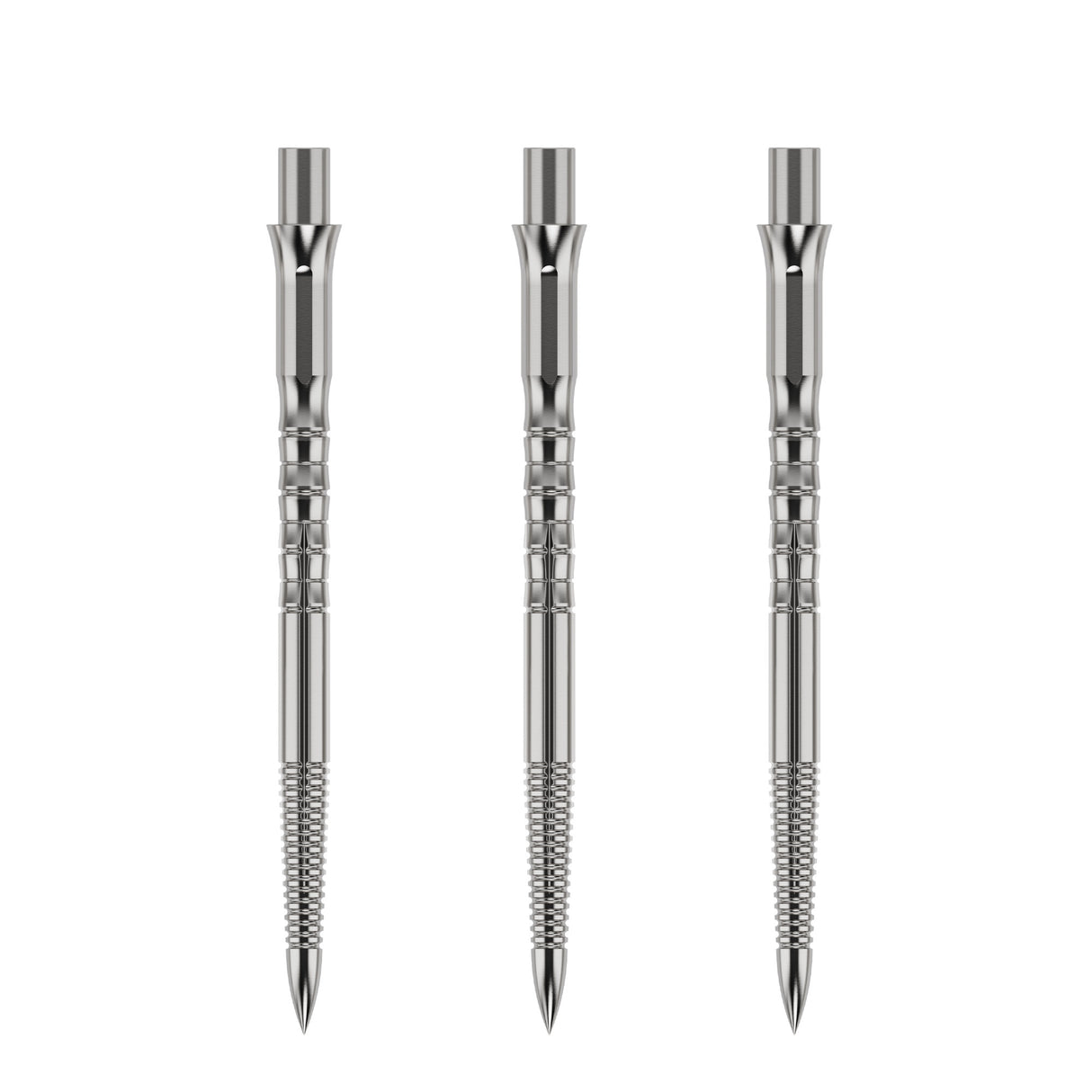 Caliburn Replaceable Dart Points - Bamboo - Silver