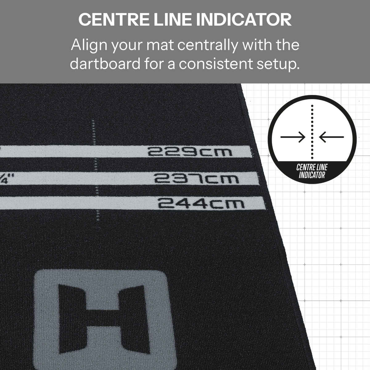 Harrows Dart Mat - Fortis