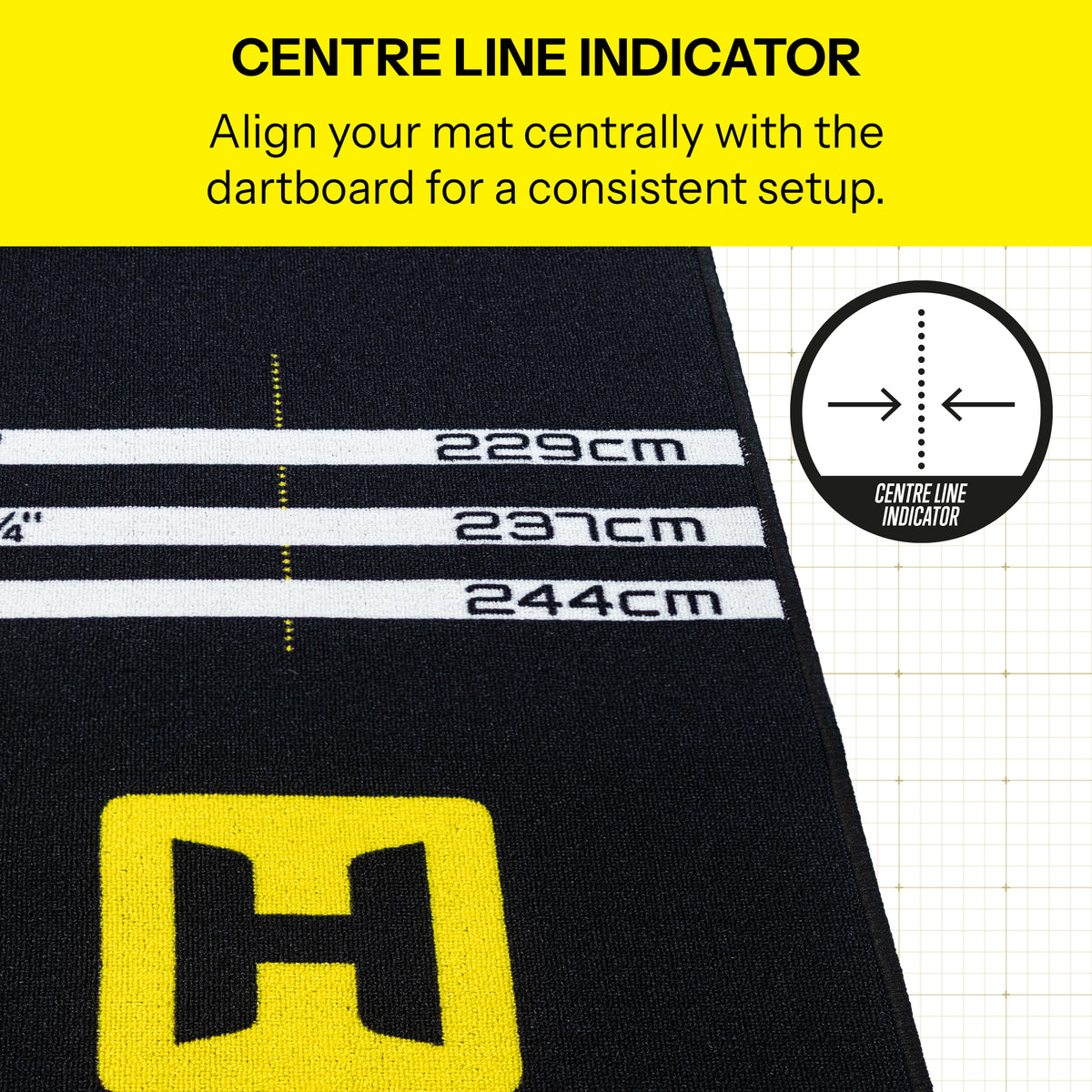 Harrows Dart Mat - Fortis
