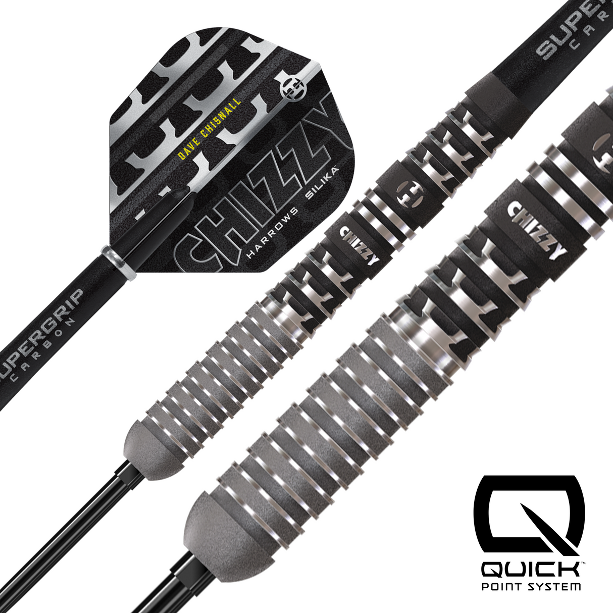 Harrows Dave Chisnall Darts - Steel Tip - 90% Tungsten - Series 4