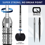 Harrows Quick Dart Points - Screw In