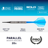 Harrows Flux Darts - Soft Tip - Pro Tungsten
