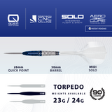 Harrows Geo Darts - Steel Tip - 90% Tungsten - Geo 02
