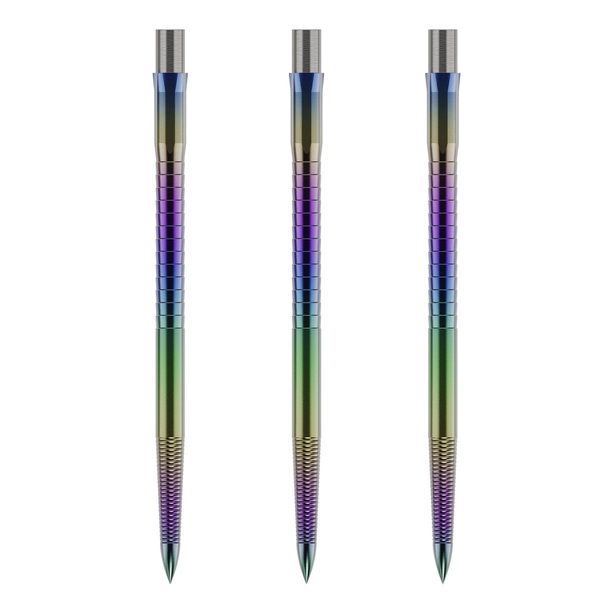 Caliburn Replaceable Dart Points - Micro Grip - Rainbow