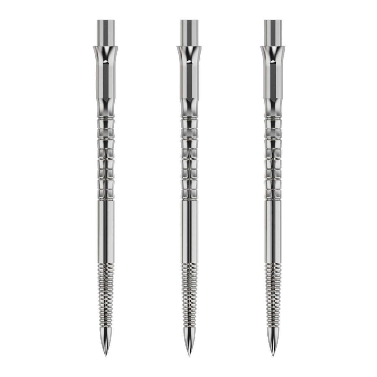 Caliburn Replaceable Dart Points - Bamboo - Silver