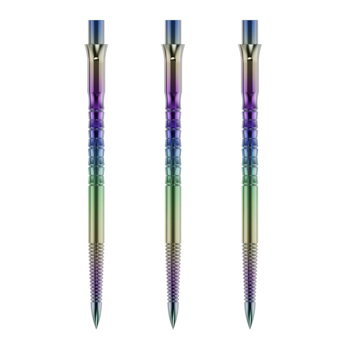 Caliburn Replaceable Dart Points - Bamboo - Rainbow