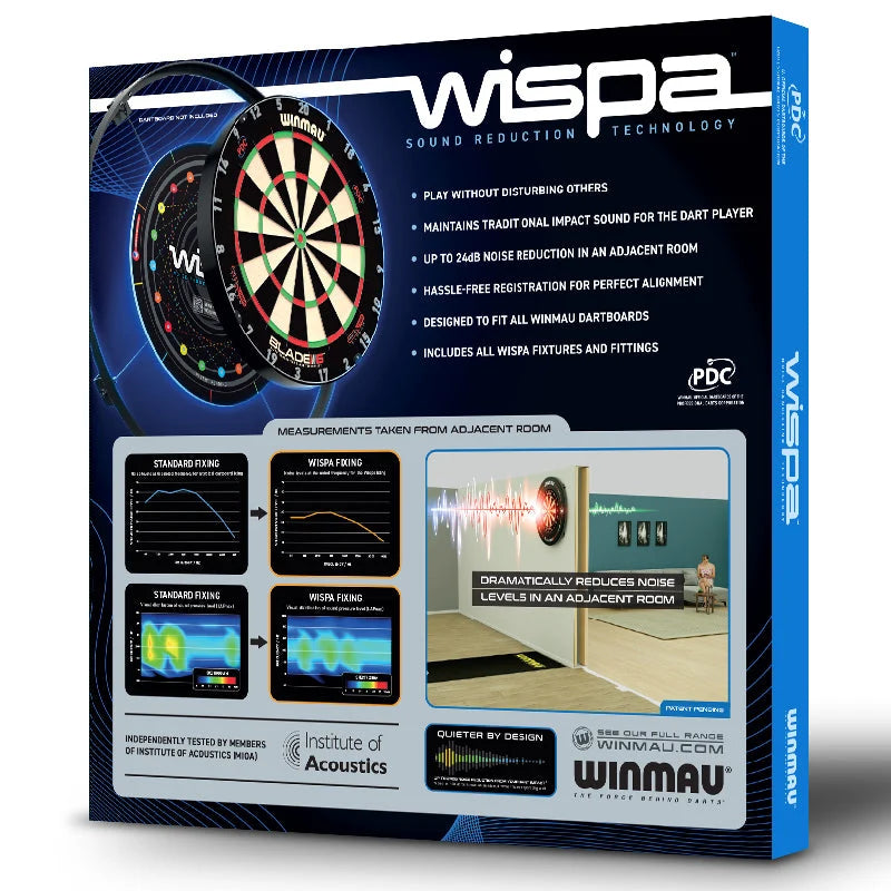 Winmau Wispa - Sound Reduction System