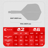 Target K-Flex Dart Flights - Game Over