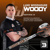 Harrows Luke Woodhouse Darts - Soft Tip - 90% Tungsten - Series 3