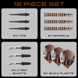 Harrows Luke Woodhouse Darts - Soft Tip - 90% Tungsten - Series 3