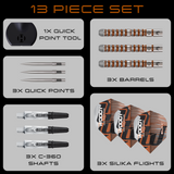 Harrows Luke Woodhouse Darts - Steel Tip - 90% Tungsten - Series 3