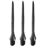 Caliburn Bamboo Conversion Points - Screw In - Soft Tip to Steel Tip - Black