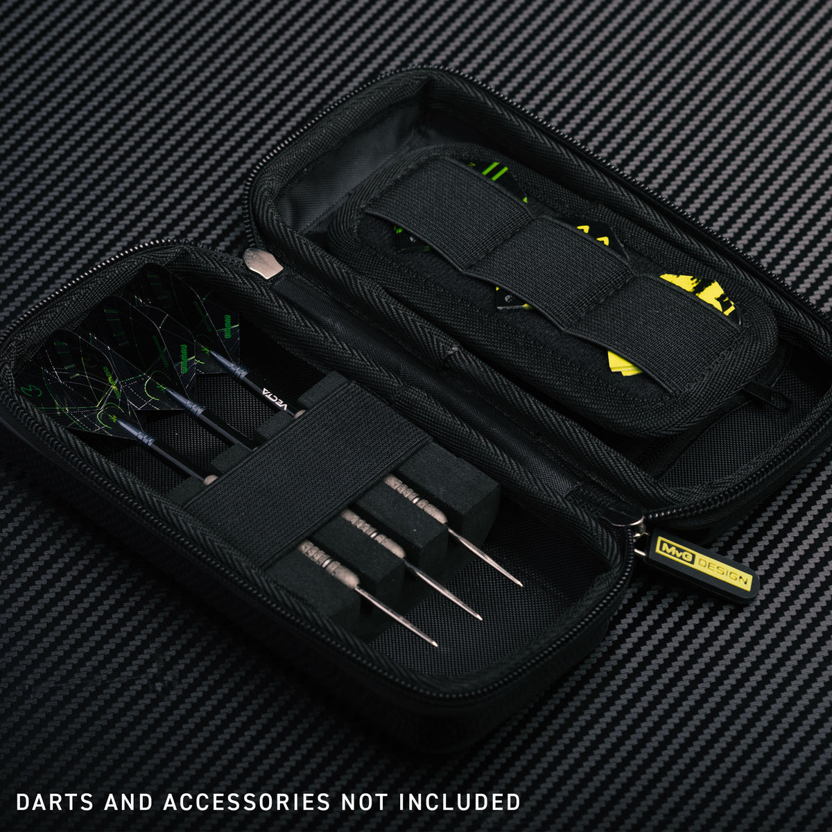 Winmau Armor Darts Case - MVG G1 - Black & Green