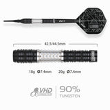 One80 Luxor II Darts - Soft Tip -90% Tungsten - Eta