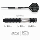 One80 Luxor II Darts - Steel Tip -90% Tungsten - Iota
