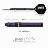 One80 Signature Darts - Steel Tip - 90% Tungsten - FB III