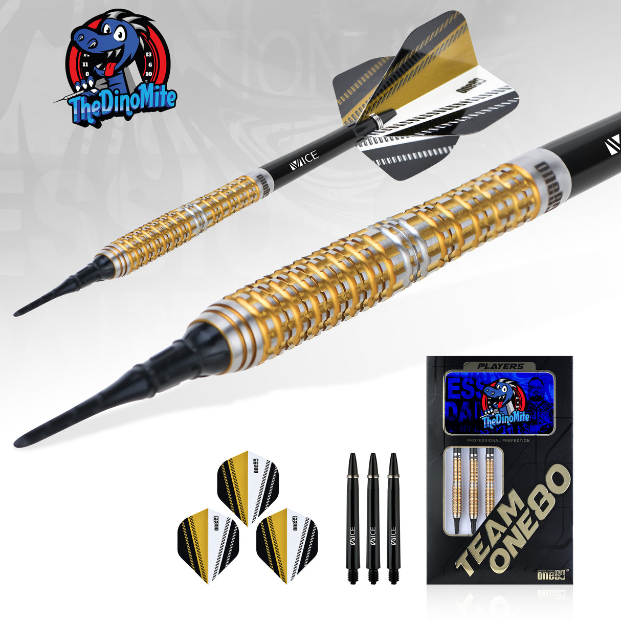 One80 Signature Darts - Soft Tip - 90% Tungsten - Dominik Celary