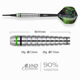 One80 Panther-M Darts - Soft Tip - 90% Tungsten