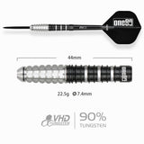 One80 Terry Tan Darts - Steel Tip - 90% Tungsten