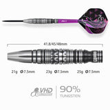 One80 Jelle Klaasen Darts - Steel Tip - 90% Tungsten - V3