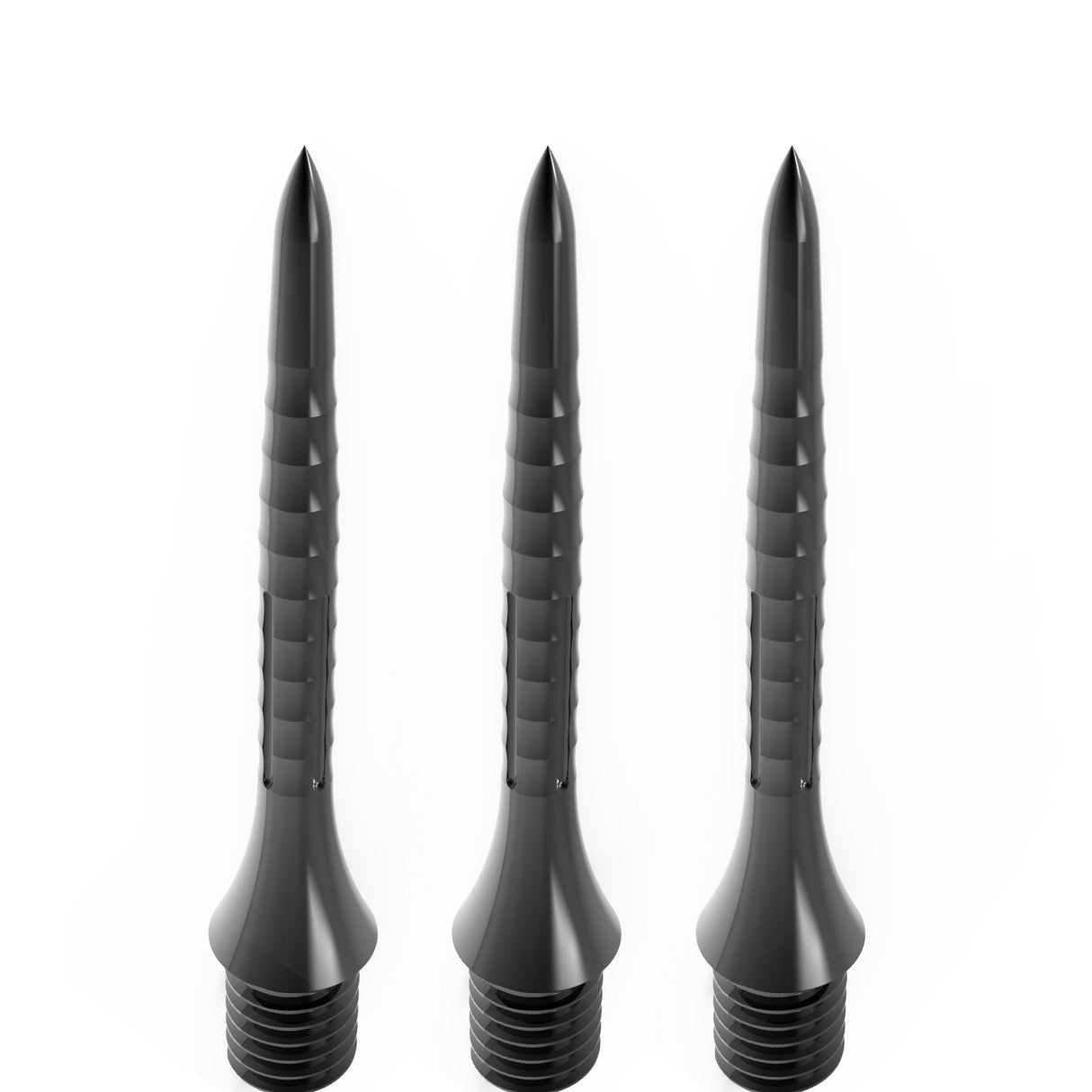 Caliburn Bamboo Conversion Points - Screw In - Soft Tip to Steel Tip - Black