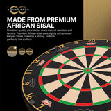 Bulls Advantage 8 Dartboard - Professional - African Sisal
