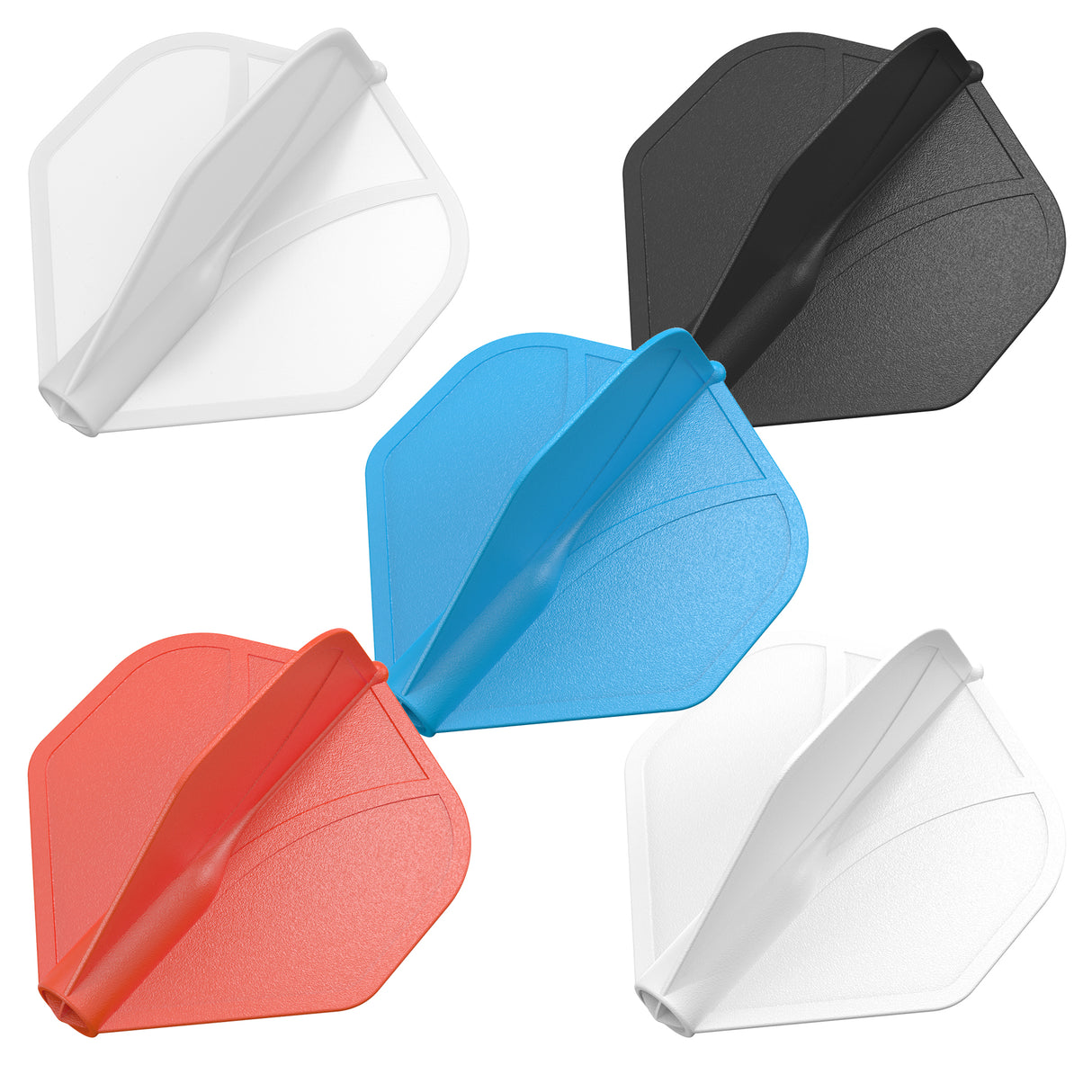Shot Airfoil Dart Flights - Moulded Flight - Standard