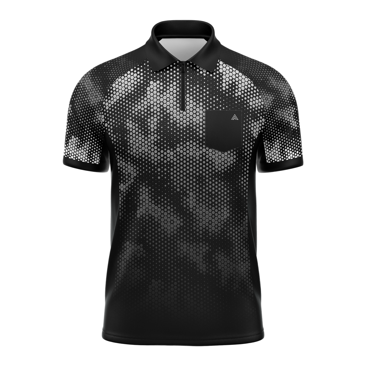 Arraz Hex Dart Shirt - Lightweight - Black & White