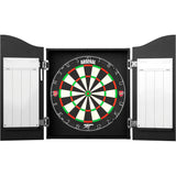 Arsenal FC Dartboard Cabinet - Official Licensed - The Gunners - C3 - Black - Mono Crest