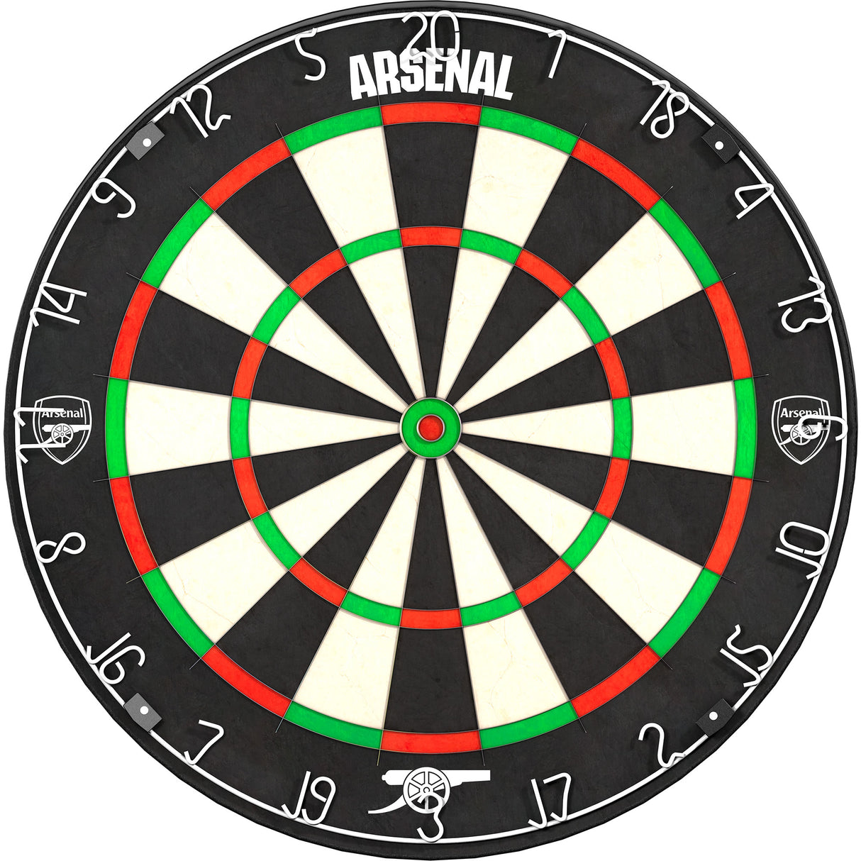 Arsenal FC Dartboard - Professional Level - Official Licensed - The Gunners - Mono Crest