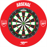 Arsenal FC Dartboard Surround - Official Licensed - The Gunners - S3 - Red - Mono Logo
