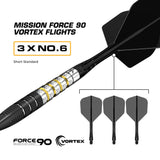 Mission Astro R2.5 Darts - Steel Tip - 95% Tungsten