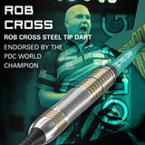 Target Rob Cross Darts  - Soft Tip - Brass